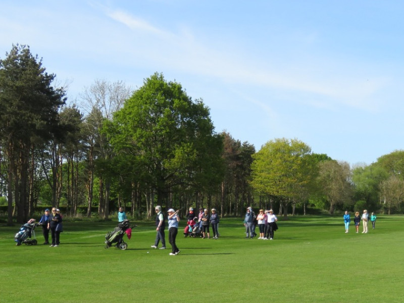 All down to the 18th hole in the final after playing 5 rounds in 3 days!